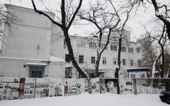 With most of the Polish capital razed by the Nazis, the white building is one of the few structures in the entire city from before the war. (Czarek Sokolowski/AP) With most of the Polish capital razed by the Nazis, the white building is one of the few structures in the entire city from before the war. (Czarek Sokolowski/AP)