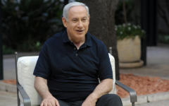 Prime Minister Benjamin Netanyahu sits in the garden of his Jerusalem residence in June 2012. (photo credit: GPO/Flash90)