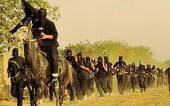 Fighters from the Syrian al-Qaeda affiliate Jabhat al-Nusra, or Nusra Front, during training (Wikicommons/File)