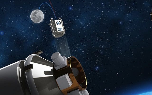 Proposed orbit launch for the SpaceIL craft (photo credit: Courtesy)