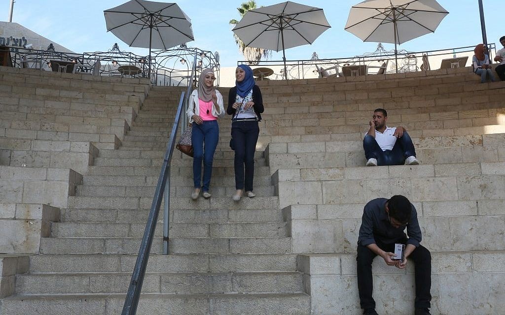 The Mamilla shopping plaza: A 'bubble,' but one with lessons that could be applied elsewhere (Photo credit: Nati Shohat/FLASH90) The Mamilla shopping plaza: A 'bubble,' but one with lessons that could be applied elsewhere (Photo credit: Nati Shohat/FLASH90)