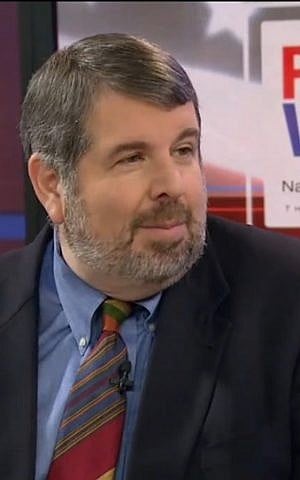 Yesh Atid political consultant Mark Mellman (photo credit: screenshot via YouTube)