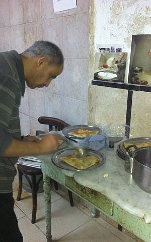Hani Zalatimo at work (photo credit: DPH)