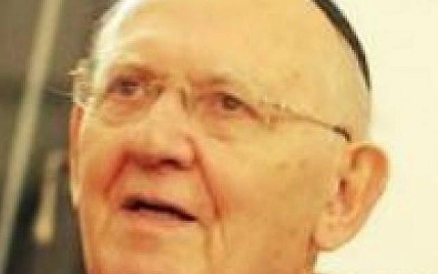 Menachem Elon, 1923-2013 (photo credit: CC-BY Drory11/Wikimedia Commons)