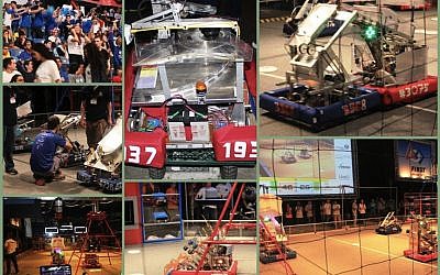 Some scenes from the 2013 FIRST Robotics Competition, March 11 at Nokia Stadium in Tel Aviv (photo credit: Education Ministry)