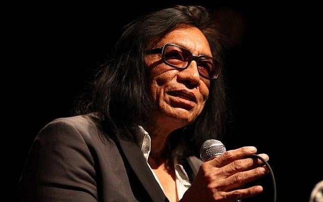 Sixto Rodriguez performs at Lincoln Hall in Chicago, in September 2012 (Barry Brecheisen/Invision/AP)
