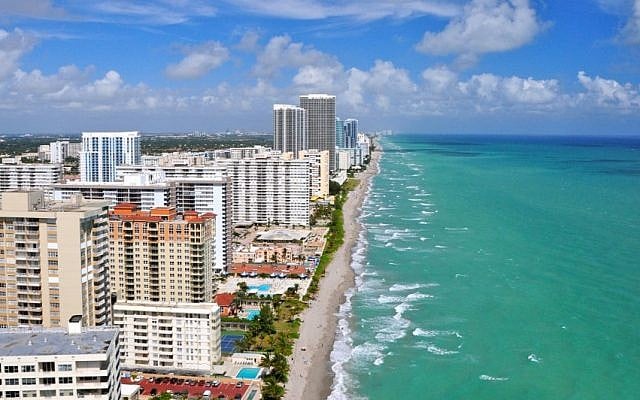 Aventura, Fla., a suburb of Miami. (Shutterstock via JTA) Aventura, Fla., a suburb of Miami. (Shutterstock via JTA)