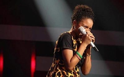 Ahtaliyah Pierce performs on 'The Voice' (photo credit: Facebook)