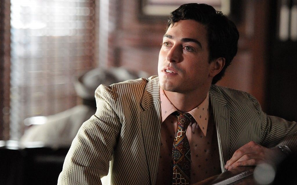 Ben Feldman says he imitates other Jews but avoids becoming a stereotype when he's in character as Michael Ginsberg. (Courtesy of AMC via JTA) Ben Feldman says he imitates other Jews but avoids becoming a stereotype when he's in character as Michael Ginsberg. (Courtesy of AMC via JTA)
