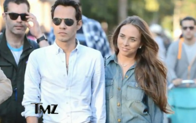 Marc Anthony, whose exes include Jennifer Lopez and a Miss Universe, recently took girlfriend Chloe Green to Disneyland. (YouTube screenshot)
