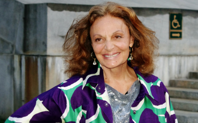 "I hadn't realized how deeply connected I really felt," Diane von Furstenberg says of her early involvement in commemorating the Holocaust. (Photo credit: CC BY/david_shankbone via Flickr.com)