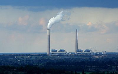 The Ashkelon power plant in 2009. (photo credit: Moshe Shai/Flash90)