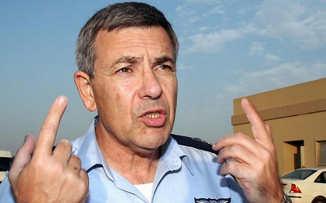 Former air force chief Ido Nehushtan (photo credit: Gideon Markowicz/Flash90)