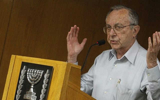 Moshe Arens (photo credit: Miriam Alster/Flash90)