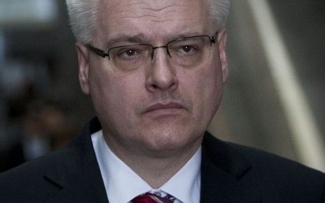 Croatian President Ivo Josipovic. (photo credit: Yonatan Sindel/Flash90) Croatian President Ivo Josipovic. (photo credit: Yonatan Sindel/Flash90)