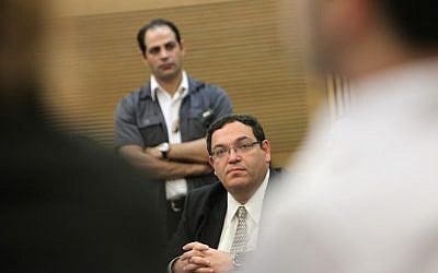 Rabbi Shai Piron at the Knesset, on  February 3, 2013. (photo credit: Miriam Alster/Flash90)