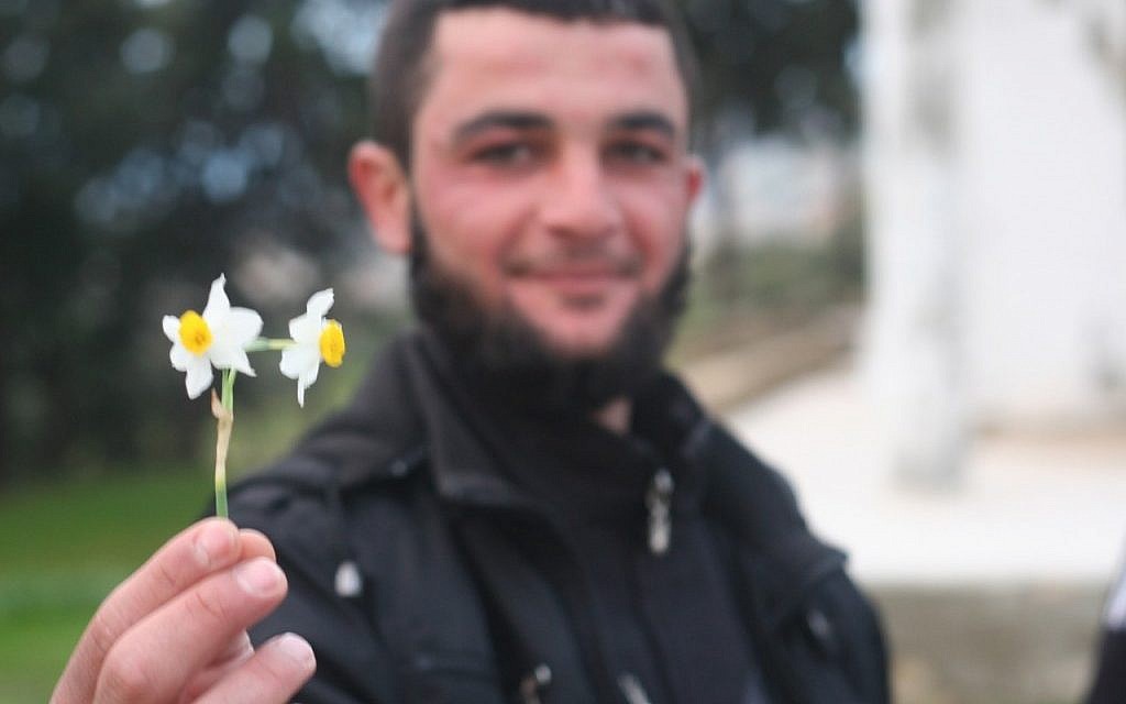 A new recruit to the militant Jihadist Al-Nusra Front. Hama, northern Syria (photo: Eliyahu Kamisher)