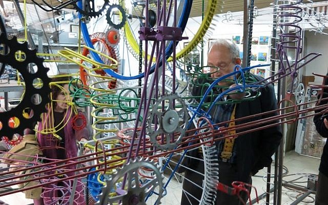 “The Ball Machine” by Didi Vardi (Photo Credit: The Bloomfield Science Museum Jerusalem)