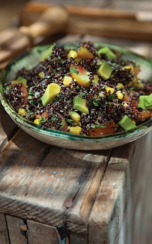 A quinoa salad that's chock full of good things for Passover (Courtesy Phyllis Glazer)
