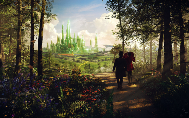 The "Wizard of Oz" prequel opening Friday in the US is based on the ideas of L. Frank Baum, whose descendants would eventually apologize for his hateful racial views. (Walt Disney Studios Motion Pictures)