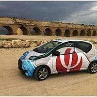 An electric car equipped with a Phinergy battery (Photo credit: Prime Minister's Office) An electric car equipped with a Phinergy battery (Photo credit: Prime Minister's Office)
