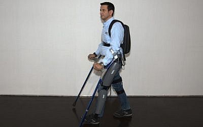 The ReWalk in action (Courtesy)