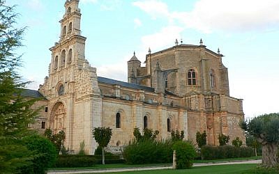 The Santa Maria de la Vid monastery in Burgos, Spain, sheltered Karl and Ruth Albrecht, refugees from Nazi Germany. (Marianne Perdomo/Creative Commons via JTA)