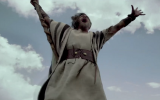 Moses' parting of the Red Sea is just one of the ancient stories depicted in "The Bible." (YouTube screenshot)