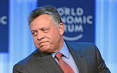 King Abdullah II of Jordan at the 2013 World Economic Forum (photo credit: CC BY World Economic Forum/Wikipedia)