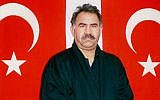Kurdish rebel leader Abdullah Ocalan in Turkish custody in 1999. (photo credit: AP Photo/Turkish Intelligence Service, File)