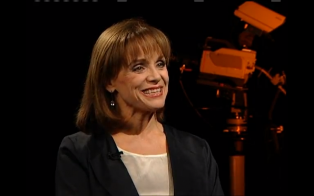 Valerie Harper traveled to Israel in 2007 for a screening of her film about Golda Meir. (YouTube screenshot) Valerie Harper traveled to Israel in 2007 for a screening of her film about Golda Meir. (YouTube screenshot)