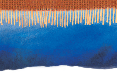 Jan Aronson's front cover art for The Bronfman Haggadah (Courtesy The Bronfman Haggadah)