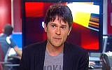 Film director Yariv Horowitz (photo credit: screen capture, Channel 2)