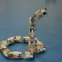 The Technion's robotic snake (Courtesy) The Technion's robotic snake (Courtesy)