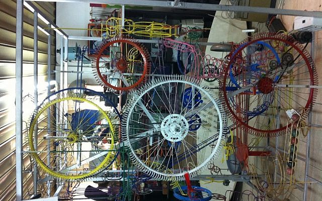 “The Ball Machine” by Didi Vardi (Photo Credit: The Bloomfield Science Museum Jerusalem)