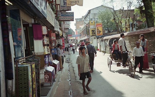 The Thamel area of Kathmandu (photo credit: CC BY-SA artist in doing nothing/Flickr) The Thamel area of Kathmandu (photo credit: CC BY-SA artist in doing nothing/Flickr)