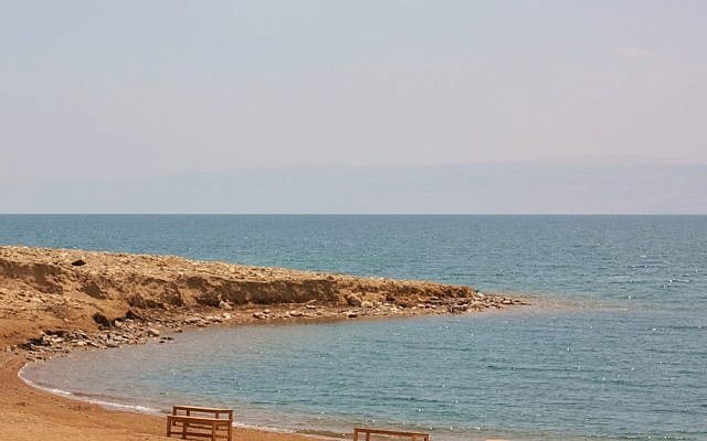The Jordanian bank of the Dead Sea. (CC BY jemasmith, Flickr)