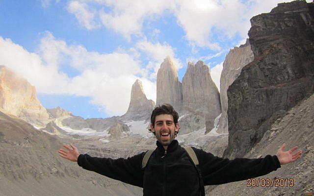 Erez Szpakier, who went missing in Chile's Puyehue National Park on April 18, has been 'located and is on his feet.' (photo credit: Shaul Szpakier/Facebook)
