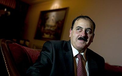 Free Syrian Army commander Gen. Salim Idris, who defected from the Syrian army, speaks during an interview in Antakya, Turkey in April. (photo credit: AP/Bela Szandelszky)