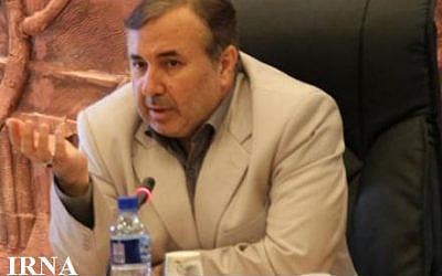 Mayor Alireza Novin of Tabriz, Iran (photo credit: CC BY Facebook/Alireza Novin)
