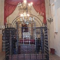 Inside a synagogue in Krakow  (photo: courtesy)
