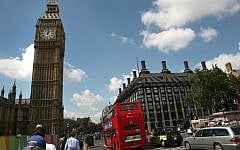 Illustrative: Big Ben and the Houses of Parliament in London. (Yossi Zamir/Flash90)