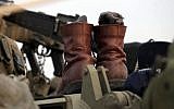 The infiltrator was not wearing any boots. (photo credit: Flash90/Nati Shohat)
