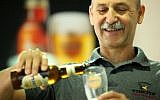 Ori Sagi, owner of the Alexander microbrewery. (photo credit: Moshe Shai/Flash90)