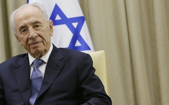 Shimon Peres, April 2013 (Photo credit: Miriam Alster/FLASH90)