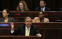 Deputy Finance Minister Mickey Levi at the Knesset. (photo credit: Miriam Alster/Flash90)