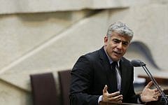 Yair Lapid (photo credit: Miriam Alster/Flash90)