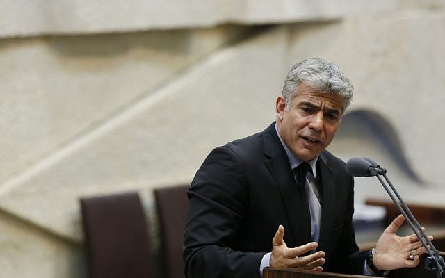 Yair Lapid (photo credit: Miriam Alster/Flash90)