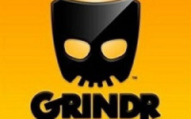 Grindr logo (via JTA) Grindr logo (via JTA)