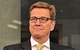 German Foreign Minister Guido Westerwelle (photo credit: CC BY-SA Christliches Medienmagazin/Wikimedia Commons)